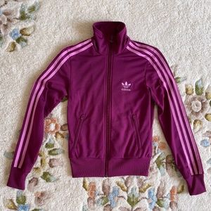Pink / Purple Adidas Track Jacket classic street style! Sz XS